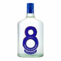Licor de Anís Dulce Azul 8 Hermanos x 1 Lt.