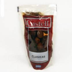 Aceitunas Negras Doy Pack Castell x 180 g.