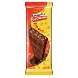 Chocolate c/Leche y Maní Georgalos x 160 g.