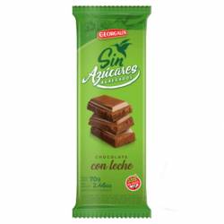 Chocolate c/Leche sin Azúcar Georgalos x 70 g.