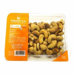 Castañas de Caju Salada y Tostada Villares x 150 g.