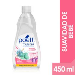 Perfume Ropa Suavidad Bebe Repuesto Poett Fraganza x 450 cc.