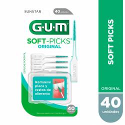 Cepillo Palillo Interdental Soft-P Gum x 40 un.