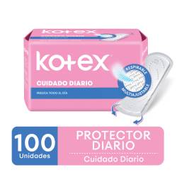 Protector Diario Multiforma Kotex x 100 un.