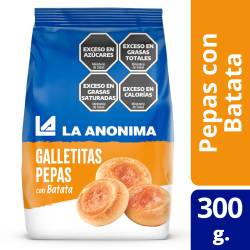 Galletitas Pepas con Batata La Anónima x 300 g.