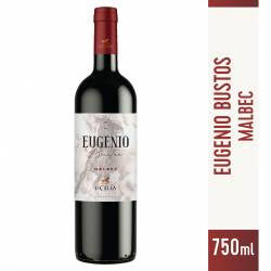 Vino Tinto Malbec Eugenio Bustos x 750 cc.