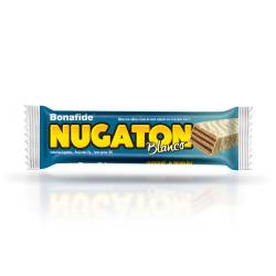 Oblea Cubierta c/chocolate Blanco Nugaton x 27 g.