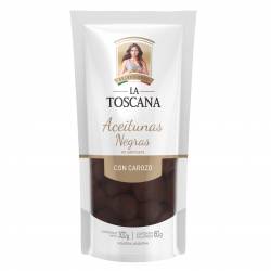 Aceitunas Negras con Carozo Doy Pack La Toscana x 160 g.