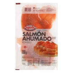 Salmon Ahumado Congelado Superbe x 200 g.