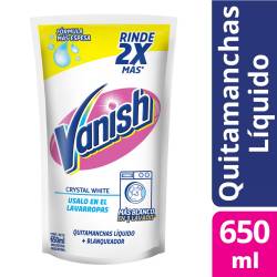 Quitamanchas Líquido White Dp Vanish x 650 cc.
