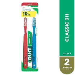 Cepillo Dental Classic311 Gum x 2 un.