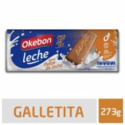 Galletitas sabor Dulce de Leche Okebon x 273 g.