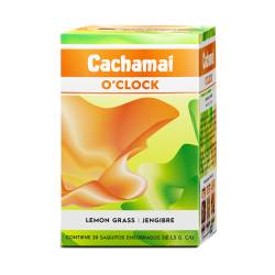 Té en Saquitos O Clock Lemon Grass/Jengibre Cachamai x 20 un.