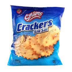 Crackers sin Sal s/Tacc Smams x 150 g.