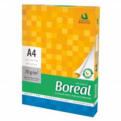 Resma Boreal Multifunción Lisa 500 Hojas A4 70 gr