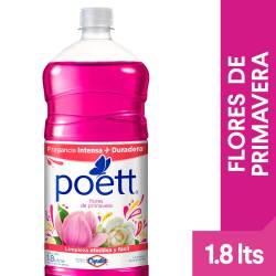 Limpiador Líquido Aromatizante Poett Flores de Primavera x 1.8 lts