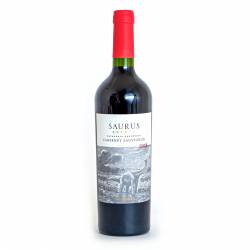 Vino Tinto Cabernet Sauvignon Estate Saurus x 750 cc.