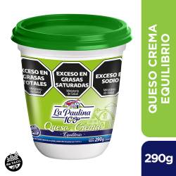 Queso Crema Light La Paulina x 290 g.