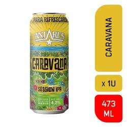 Cerveza Caravana Antares x 473 cc.