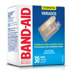 Apósitos Variados Band-Aid x 30 un.