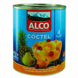 Coctel 4 Frutas Alco x 820 g.