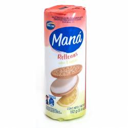 Galletitas Limón Rellenas con Limón Maná x 152 g.