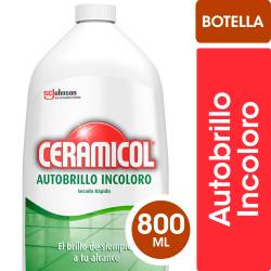 Autobrillo Ceramicol Incoloro Botella 800 cc