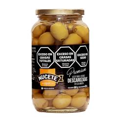 Aceitunas Verdes Premium Frasco Nucete x 350 g.