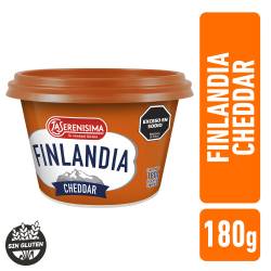 Queso Untable Finlandia Cheddar x 180g.
