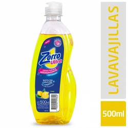 Detergente Liquido Limón Orig Zorro x 500 cc.