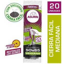Bolsa p/ Residuos Cf. Fam.Med. Limón Asurin x 20 un.