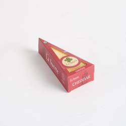 Queso Cheddar Trozado al Vacío La Suerte x 1 Kg.
