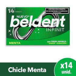 Chicles Beldent Infinit Menta 26,6g
