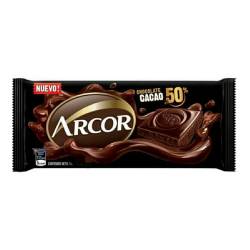 Chocolate Semi Amargo Cacao 50% Arcor x 95 g.