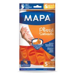 Guantes de Látex Plisse Mapa x 1 un.