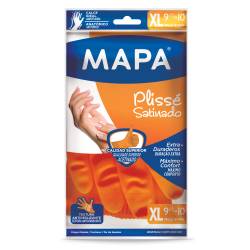 Guantes de Látex Plisse Sat.Eg Mapa x 1 un.