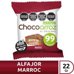 Alfajor de Arroz Marroc Chocoarroz x 22 g.