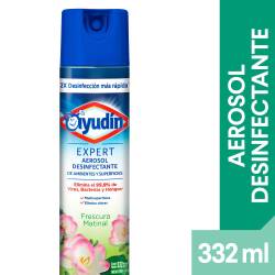 Aerosol Desinfectante Expert Frescura Matinal Ayudín x 332 cc.