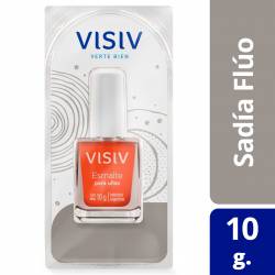 Esmalte para Uñas Sandia Fluo Visiv x 10 g.