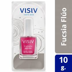 Esmalte para Uñas Fucsia Fluo Visiv x 10 g.