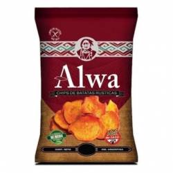Chips de Batatas Rusticas Alwa x 80 g.