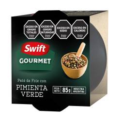 Pate de Foie con Pimienta Verde Swift x 85 g.