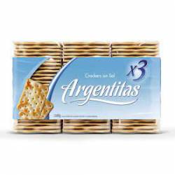 Galletitas sin Sal Argentitas x 480 g.