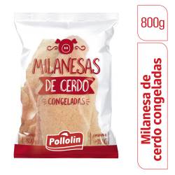 Milanesa de Cerdo Congelado Pollolin x 800 g.