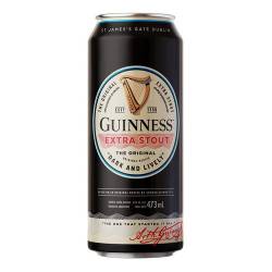 Cerveza Lata Extra Stout Guinness x 473 cc.