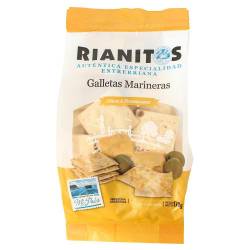 Galletas Marineras Oliva & Parmesano Rianitos x 170 g.