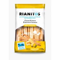 Galletas Saladas Oliva & Parmesano Rianitos x 120 g.