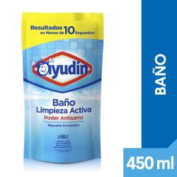 Limpiador Líquido Baño Limpieza Activa  Ayudín x 450 cc.