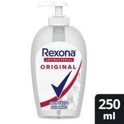 Jabón Líquido Manos Antibacterial Original Disp Rexona x 250 cc.