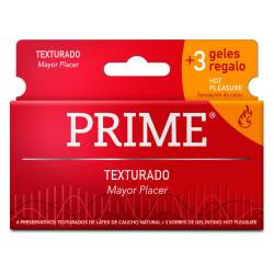 Preservativos Texturado Prime x 6 un.